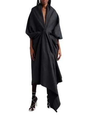 Coperni Wrapped Wool Coat